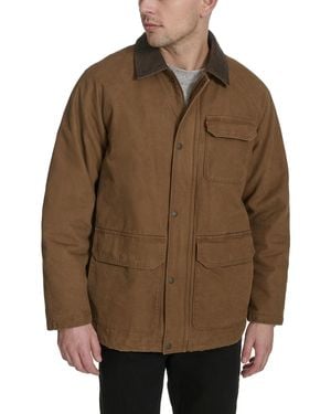 Levi's Corduroy Collar Cotton Field Jacket - Brown