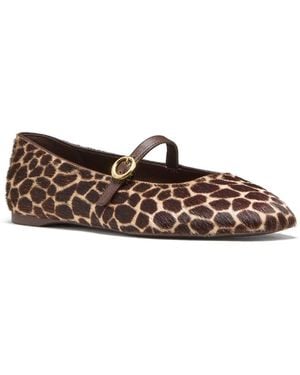 Kate Spade Halo Mary Jane Flats - Brown