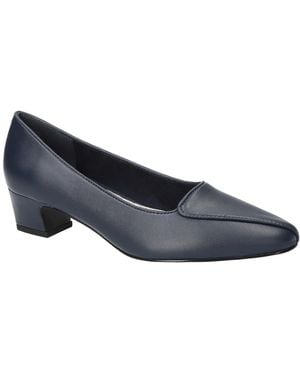 Easy Street Astrid Slip-on Pumps - Blue