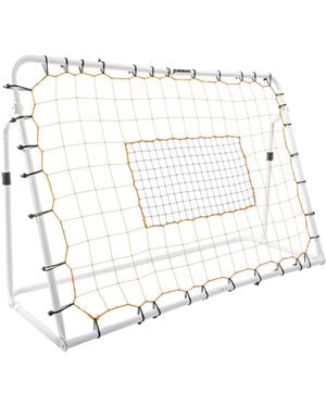 Gnuadz Soccer Rebounder Steel Backyard Tournament Net Outdoor Sports Gifts - White