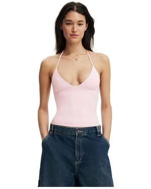 Cotton On Hold Me Halter - Blue
