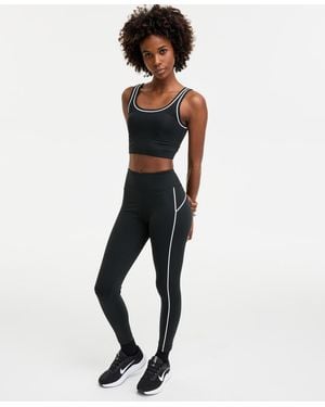 ID Ideology Piped 7/8-length Compression leggings - White
