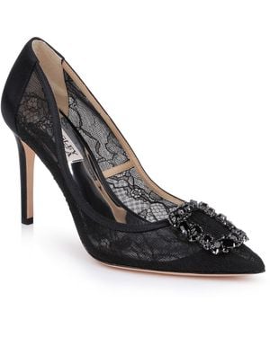Badgley Mischka Cher Evening Pumps - Black