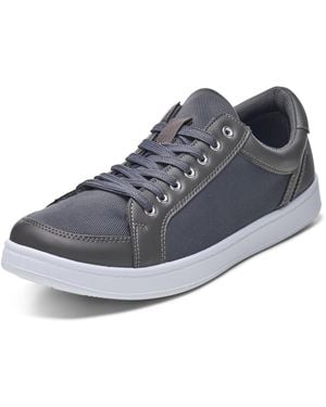 Alpine Swiss David Fashion Sneakers Lace Up Low Top Retro Tennis Shoes - Blue