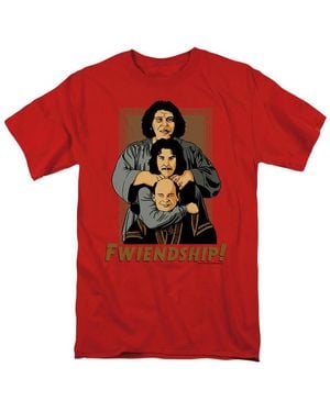 Princess Bride Fwiendship Short Sleeve Tee / T-shirt - Red