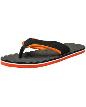 Alpine Swiss Joel Men S Flip Flops | Lightweight Thong Sandals | Comfortable Eva Anti-slip Insole | Beach & Indoor Outdoor Shoes - Black