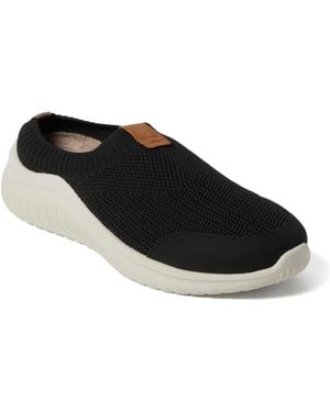 Dearfoams Gracie Sport Knit Slip-on Clog - Black