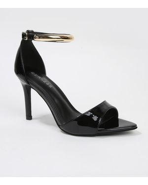 BERNESS Hunter Stiletto Sandals - Black