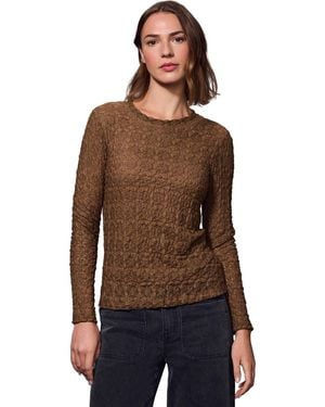 Sanctuary Perfect Lace Long-sleeve T-shirt - Brown