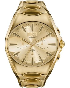 DIESEL D-curve Quartz Chronograph Stainless Steel Watch - Metallic