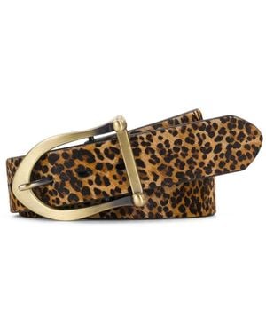 Patricia Nash Bergen Exotics Burnished Suede Belt - Multicolor