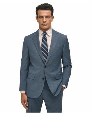 Brooks Brothers B By Classic-fit Wool Blend Suit Separates Jacket - Blue