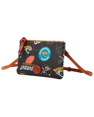 Dooney & Bourke Jacksonville Jaguars Top Zip Crossbody Purse - Multicolor