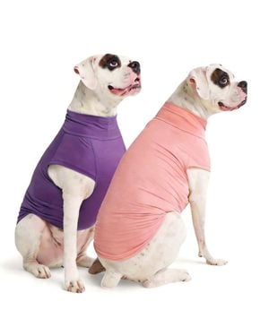 Aronkl Uv Protection Spf 30 Breathable Quick Dry Dog T Shirt - Pink