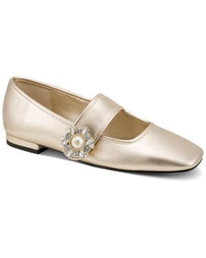 KARL LAGERFELD Mary Jane Flats - White