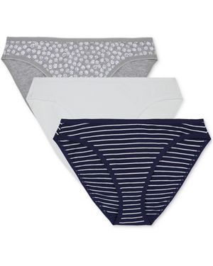 Gap Body 3-pk Bikini Underwear Gpw00274 - Blue