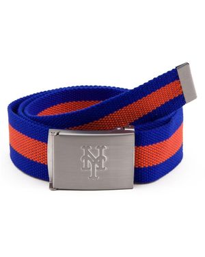 Eagles Wings New York Mets Fabric Belt - Blue