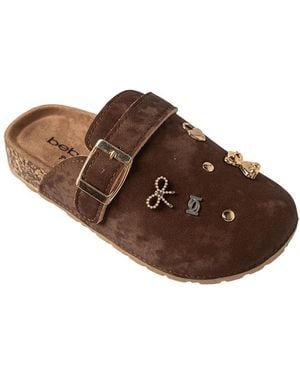 Bebe Little Girls Footbed Sandal - Brown