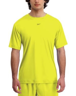 Reebok Tech Regular-fit Logo T-shirt - Yellow