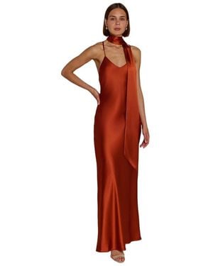 Rewritten Brooklyn Dress - Red