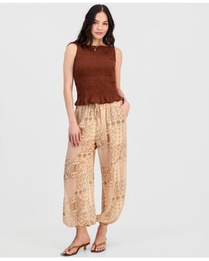And Now This Bandana-print Balloon Pants - Multicolor