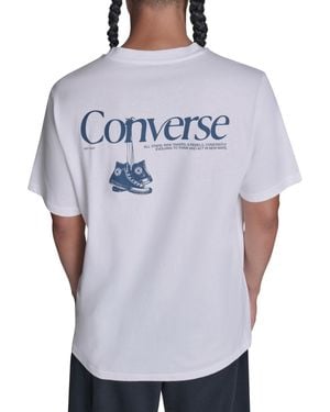 Converse Hanging Shoes T-shirt - Gray
