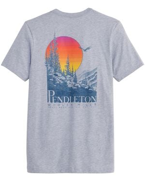 Pendleton Heritage Graphic T-shirt - Blue