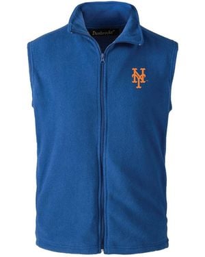 Dunbrooke New York Mets Full-zip Vest - Blue