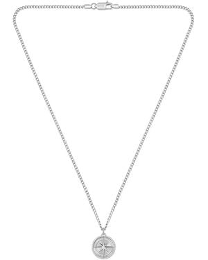 BOSS Men North Stainless Steel Necklace - Metallic