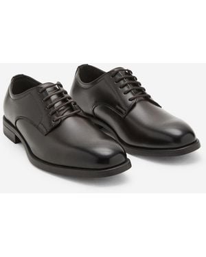 Mango Blucher Suit Shoes - Brown