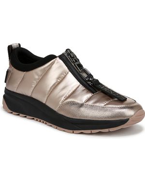 Naturalizer Low-breakaway Front-zip Water Resistant Platform Sneakers - Brown