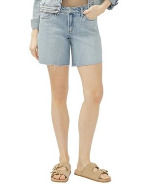 Silver Jeans Co. Suki Long Shorts - Blue