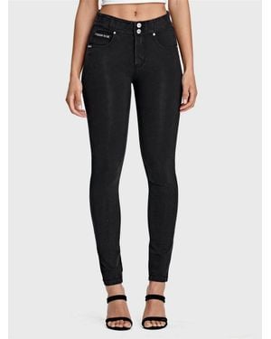 Freddy High-rise Shaping Skinny Jeans - Blue