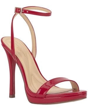 Jessica Simpson Divra Stiletto Heel Dress Sandals - Pink
