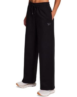 Reebok Tonal Wide Leg Sweatpants - Black