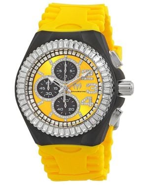 TechnoMarine Tm-121184 Cruise Jellyfish Quartz Dial Watch - Yellow