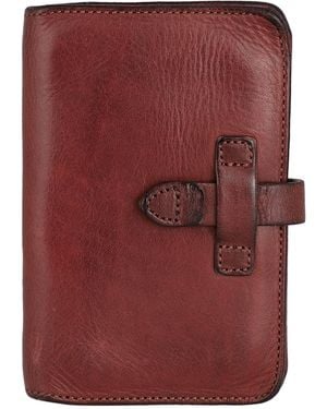 Old Trend Leeds Bifold Card Holder - Red