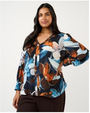 Estelle Annette Long Sleeve Shirt - Blue