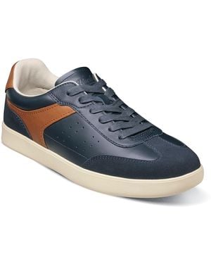 Florsheim Pace Round Toe Lace Up Sneakers - Blue