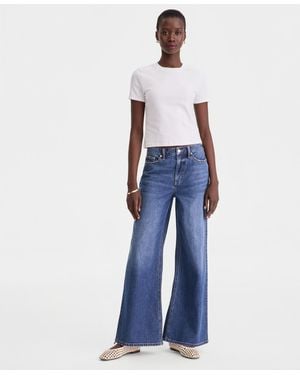 On 34th Berkeley High-rise Wide-leg Jeans - Blue