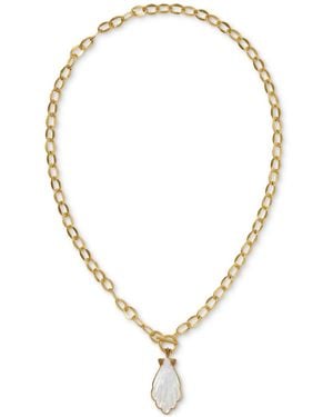 Kendra Scott Gold-tone Alexa 32" Long Pendant Necklace - Metallic