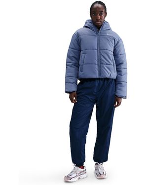 Nike Therma-fit Hooded Puffer Jacket - Blue