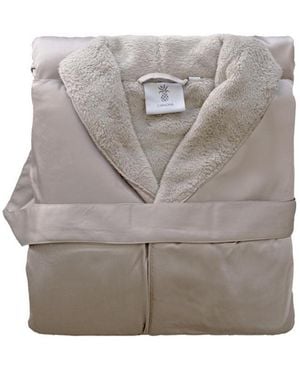 Cariloha Luxury Spa Bath Robe | Viscose | L/xl Ultra Plush - Gray