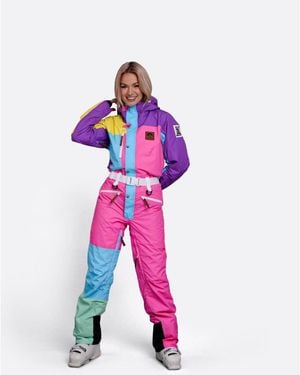 OOSC So Fetch Ski Suit - Pink