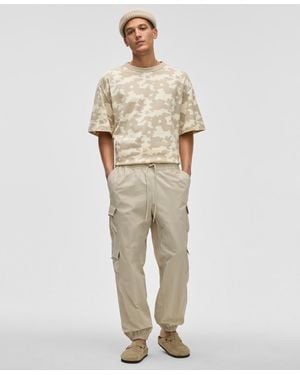 Mode Of One Nylon Cargo sweatpants - Natural