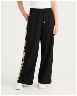 Ellen Tracy Wide Leg Pant - Black