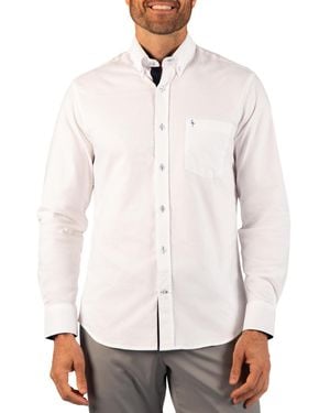 Tailorbyrd Oxford Long Sleeve Shirt - White