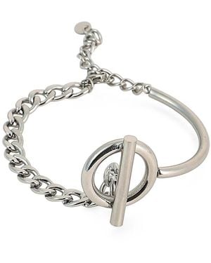 SOH The Interlock-bar Chain Bracelet - Metallic