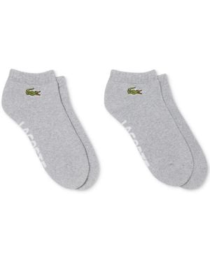Lacoste Performance Crew Socks - Gray