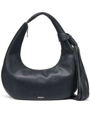 DKNY Hope Extra-large Hobo Handbag - Black